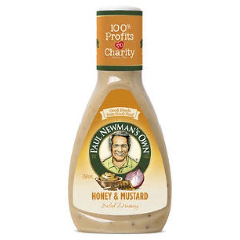 Paul Newmans Own Salad Dressing Honey Mustard Reviews - Black Box