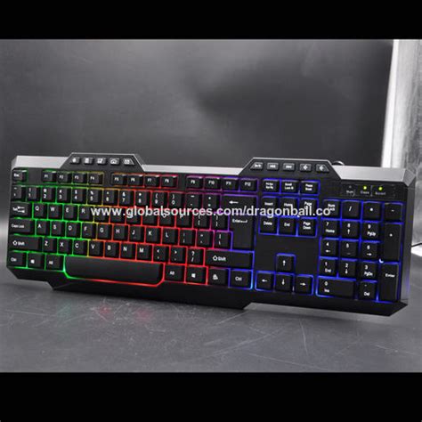 China LED backlit multimedia gaming keyboard for PC gaming on Global Sources,multimedia gaming ...