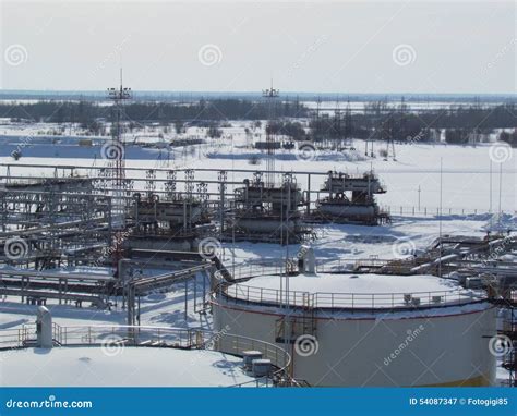 Equipment Oil Fields of Western Siberia Stock Image - Image of bullet ...