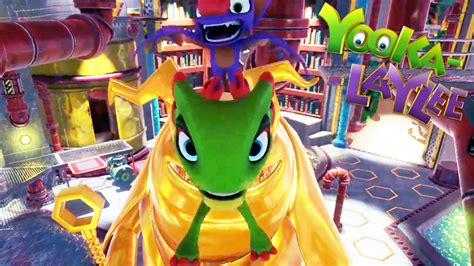 Yooka Laylee New Gameplay - Gamescom 2016 Trailer (PC, Mac, Wii U, Xbox One, PS4) - YouTube