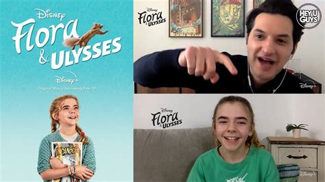 Flora & Ulysses - Matilda Lawler & Ben Schwartz on Disney+'s cute new adventure - YouTube