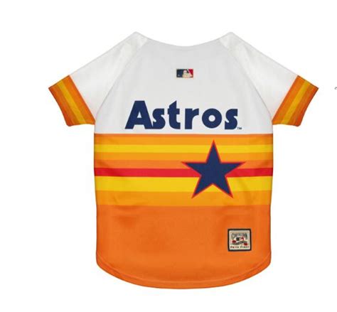 Houston Astros Vintage MLB Pet Jersey