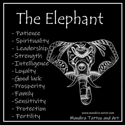 Tattoo symbols-The elephant | Elephant tattoos, Elephant tattoo meaning, Elephant symbolism