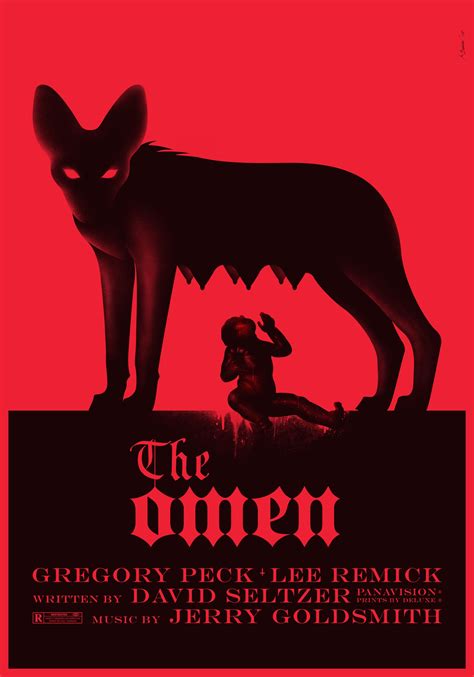 The Omen (1976) [3150 4500] by Plakiat | Terror movies, Movie poster art, Horror movie posters