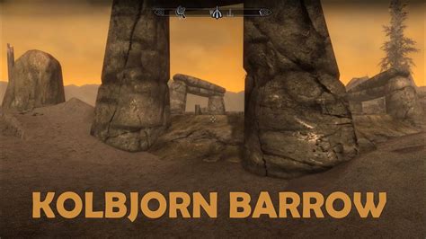 Kolbjorn Barrow Full Walkthrough | Unearthed Quest | Skyrim SE - YouTube