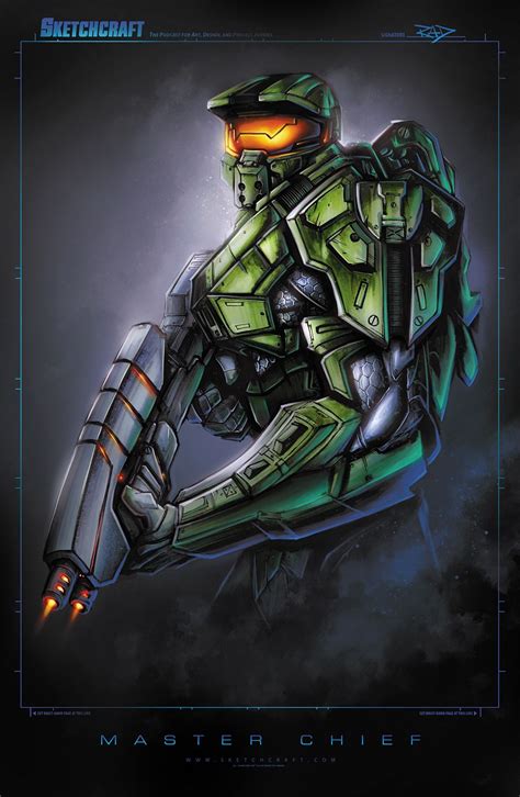 Master Chief by RobDuenas.deviantart.com on @DeviantArt Halo Video Game, Halo Game, Video Game ...