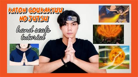 "Katon Goukakyuu No Jutsu" hand seals / Fire style: Fireball Jutsu hand ...