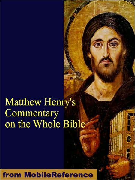 Matthew Henry's Commentary on the Whole Bible by Matthew Henry | eBook | Barnes & Noble®