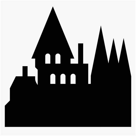 Hogwarts Filled Icon - Harry Potter Hogwarts Free Clip Art, HD Png Download - kindpng