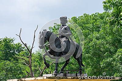 Sculpture Or Statue Of King Malhar Rao Holkar Of Indore State Royalty-Free Stock Photography ...