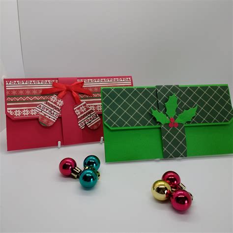 Christmas money envelope, gift card envelope, cheque envelope wallet, money gift envelope ...