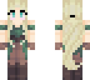 Woodland Elf Girl ~ Mojo Edit | Minecraft Skin