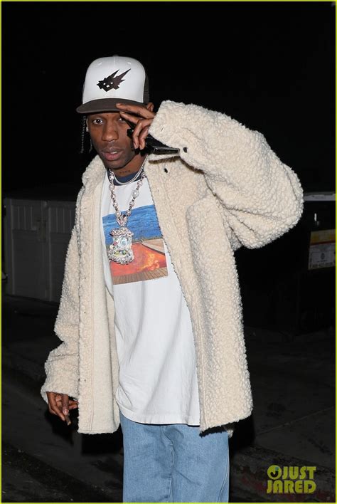 Travis Scott Enjoys Rare Night Out with Friends in West Hollywood ...