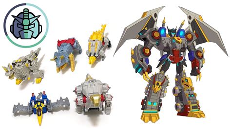 Transformers Cyberverse Dinobots Grimlock Swoop Snarl Slug Sludge Volcanicus トランスフォーマー 變形金剛 ...