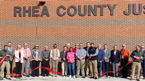 Rhea County Welcomes New Justice Center - Rhea County Sheriff's Dept.