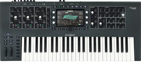 Waldorf Iridium Keyboard 49-Key Synthesizer | Sweetwater