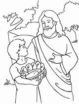 Free Printable Miracles Of Jesus sketch template