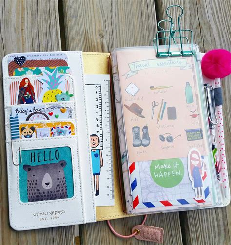 Traveler's Notebook Setup - Scrapbook.com | Travelers notebook setup ...