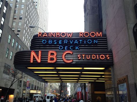 NBC Studios - NYC Rainbow Room, New York Travel, Nbc, New York City, Tours, Visiting, Trip ...