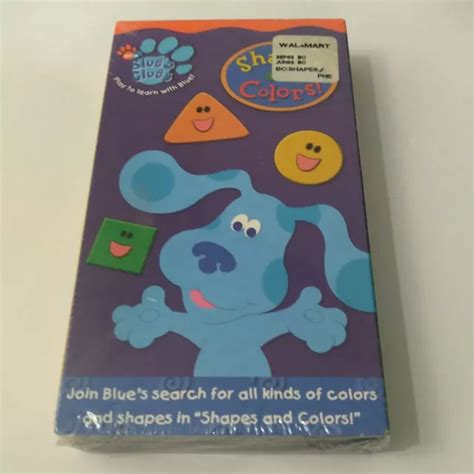 Blues Clues Shapes And Colors Vhs Picclick | The Best Porn Website