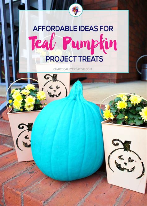 The Teal Pumpkin Project - Chaotically Creative