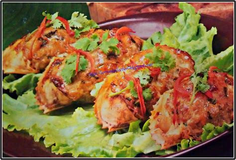 My Recipes: STUFFED SPICY CRAB SHELLS