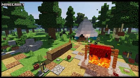 Minecraft Campsite Ideas - Design Talk