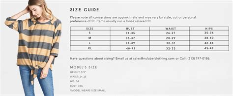 Size Guide