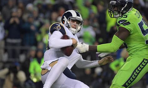 Jared Goff injury: Case Keenum in after Rams starting QB takes big hit