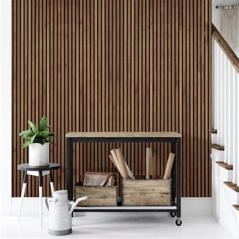 Acupanel® Rustic Bronze Oak Acoustic Wood Wall Panels | Wood panel walls, Wooden wall panels ...