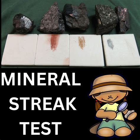 Geology Mineral lab Streak Test Middle School Science | Made By Teachers