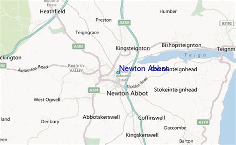 Newton Abbot Tide Station Location Guide