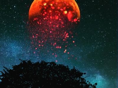 Exploding moon by Adelle on Dribbble