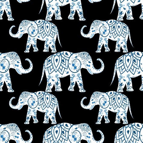 Elephant Pattern Background Free Stock Photo - Public Domain Pictures