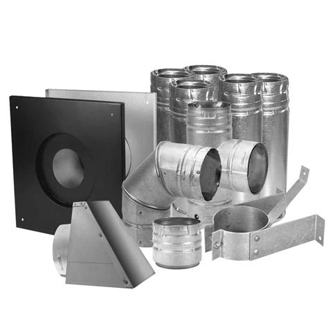 DuraVent PelletVent 3 in. Stove Pipe Kit-3PVL-KHA - The Home Depot