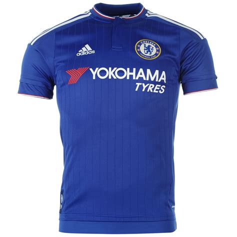 adidas | adidas Chelsea Home Shirt 2015 2016 | Chelsea Football Shirts | Shirts, Chelsea ...