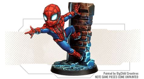 Marvel United by CMON — Kickstarter | Spiderman painting, Marvel characters art, Chibi marvel