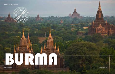 CULTURE: BURMA–VISION PASSPORT APPROVED – C'EST MOI MAGAZINE BLOG