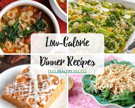 Low-Calorie Dinner Recipes | FaveHealthyRecipes.com