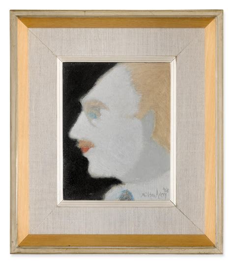 MILTON AVERY | PROFILE (SELF-PORTRAIT) | American Art Online | 2020 | Sotheby's