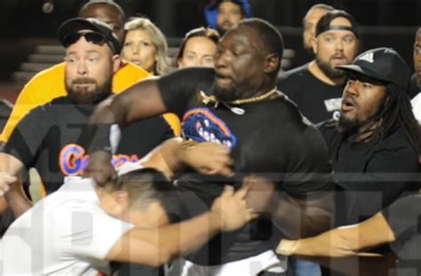 LeGarrette Blount Throws Punches During Youth Game