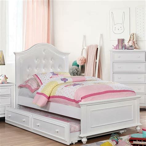 Wayfair White Twin Bed - Cupp Twin Over Twin Bed White Bunk Beds Dorel Living Bunk Beds : Just ...