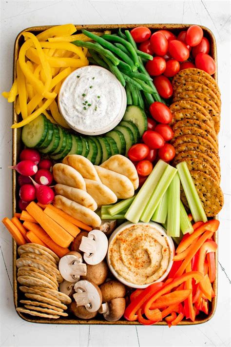 How to Make a Veggie Tray | Easy Crudite Platter