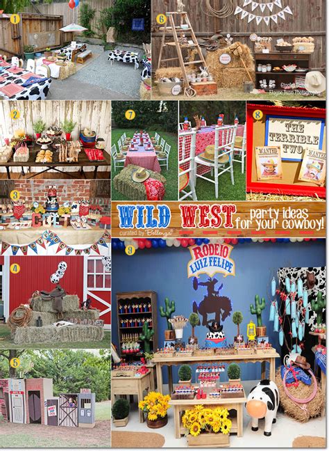 Wild West Party Ideas for Your Little Birthday Cowboy!