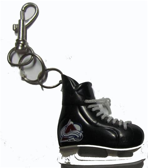 Colorado Avalanche hockey skate key ring