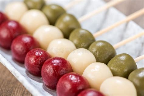 The Cooking Step of Making Japanese Dango Dessert Stock Image - Image of dango, japan: 122474613