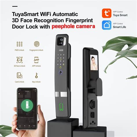 Smart Camera door Lock - 3D Face Unlock