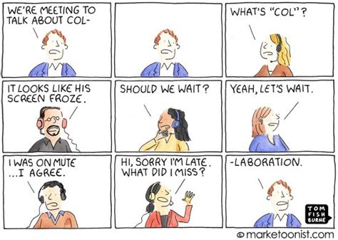 virtual collaboration - Marketoonist | Tom Fishburne