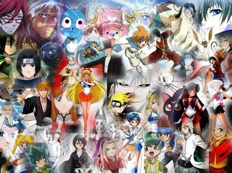 Anime Mashup Art Wallpapers - Wallpaper Cave