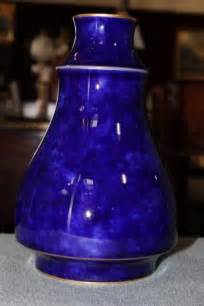 Sèvres Blue Porcelain Vase - Antique Ceramics - Hemswell Antique Centres